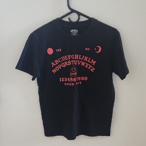 Ouija Black and Red Graphic T-Shirt